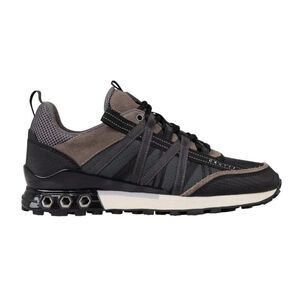 Cruyff Mens Fearia Suede Hex-Tech Sneakers / Black